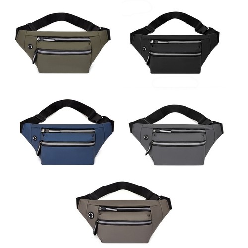 Men Chest Bag Waist Fanny Pack Belt Travel Hip Bum Shoulder Bags Purse