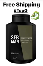 Sebastian SEB MAN The Multi-Tasker Hair, Beard & Body Wash 8.45 oz FREE SHIPPING