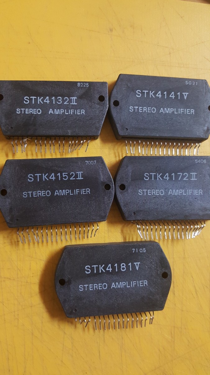 Sanyo STK4132II, STK4141V, STK4152II, STK4172II, STK4181V Onkyo