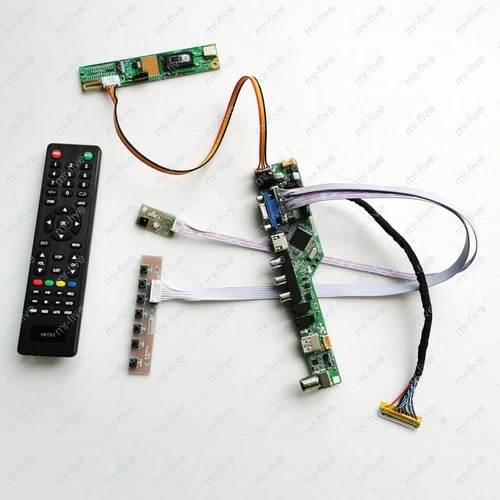 Fit N170C2-L02 display 1440*900 1CCFL LVDS 30-Pin analog tv controller board kit