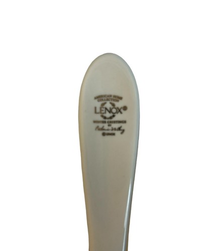 Lenox Winter Greetings Cardinal Pie Cake Dessert Server Christmas Porcelain w/Bo - Picture 5 of 8