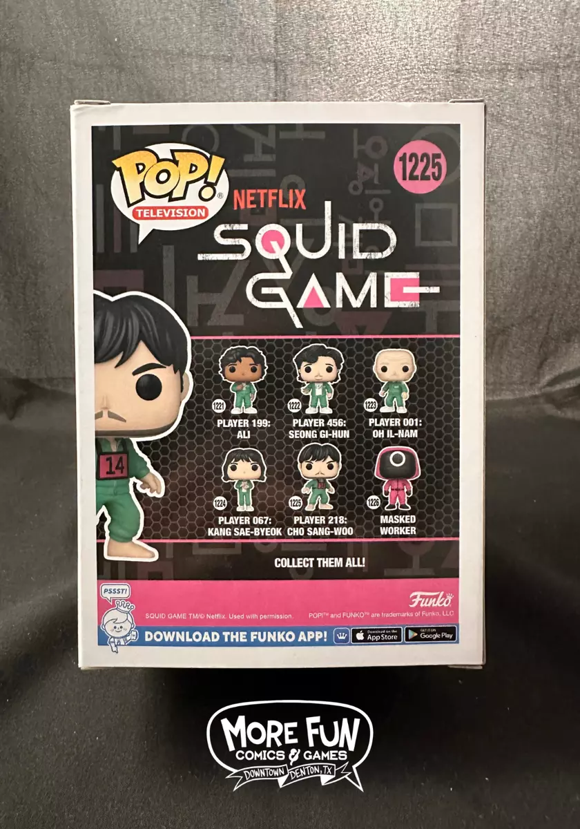  Funko POP TV: Squid Game- Player 218: Cho Sang-Woo, Multicolor  : Funko: Toys & Games