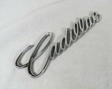 1994-2005 Cadillac Deville Emblem For Rear Trunk Chrome Badge Nameplate Logo