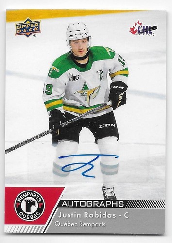 22/23 UPPER DECK CHL AUTOGRAPH PARALLEL Hockey (#1-400) U-Pick From List - Picture 3 of 12