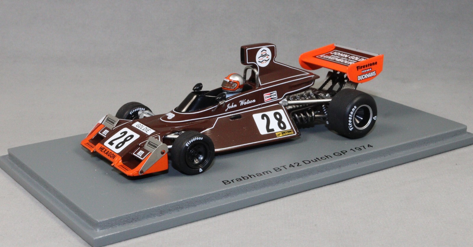 Spark Brabham BT42 Dutch Grand Prix 1974 John Watson S2348 1/43 NEW