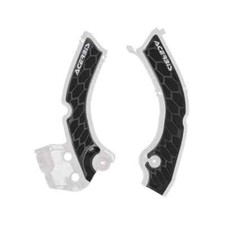 ACERBIS FRAME GUARD WHITE / BLACK TRIUMPH TF250-X 2024 - 2025 TF450-X RC 2025