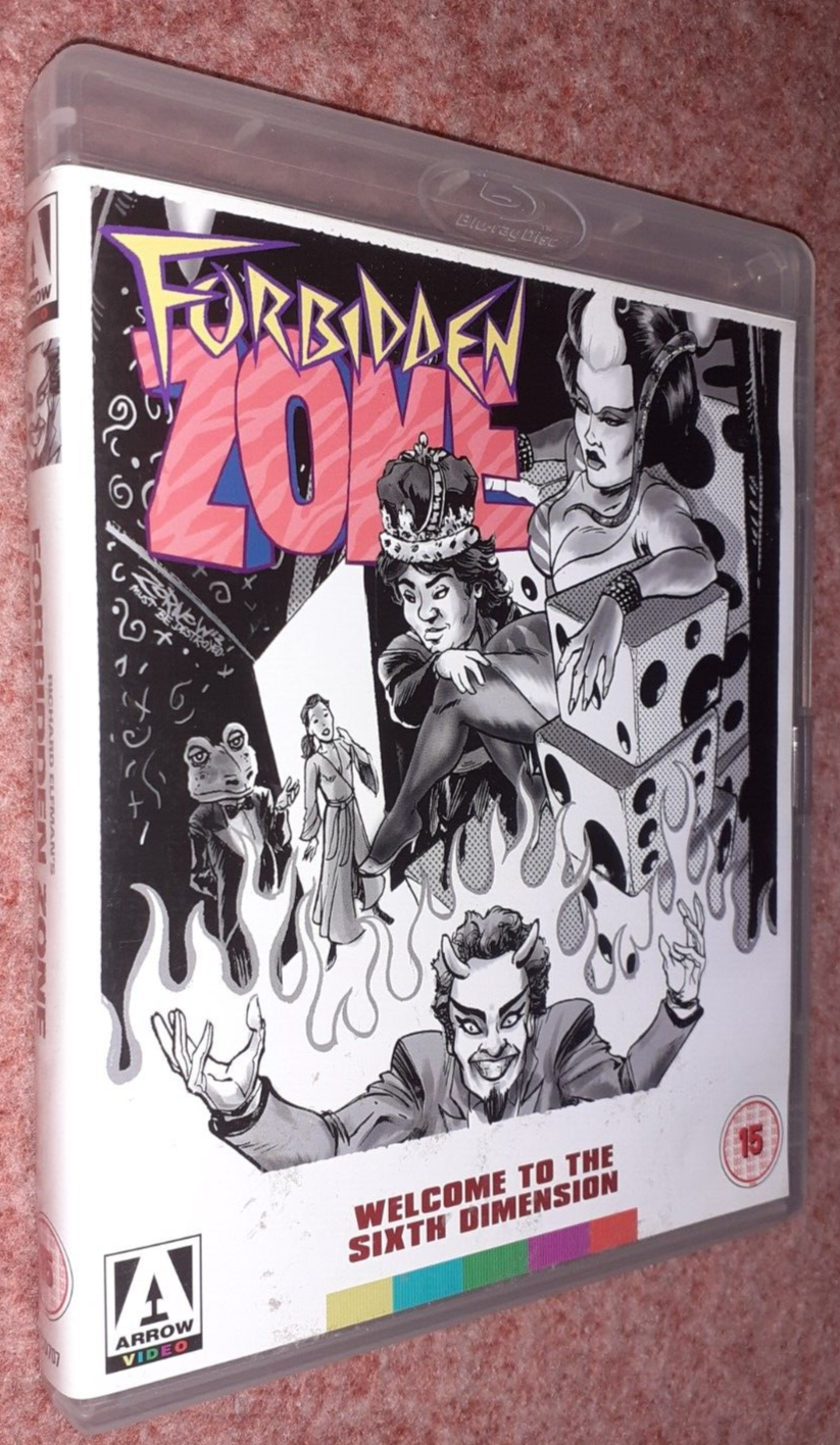 FORBIDDEN ZONE SPECIAL EDITION Blu-ray Danny Elfman Movie ARROW VIDEO