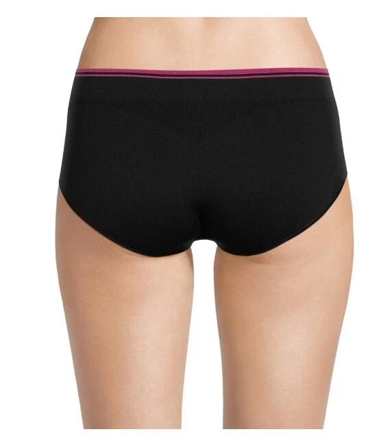 (2 or 6 Pair) Reebok Women's Stretch Performance Seamless Hipster Panties, - Image 4 of 4
