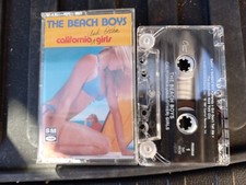 THE BEACH BOYS CALIFORNIA AND OTHER GIRLS Cassette Tape 1987 Compilation Rare