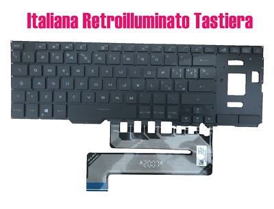 Clavier Rétroéclairé Italien Pour ASUS GL703GM/GL703GS, Neuf, Générique, Layout QWERTY
