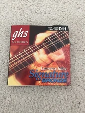 GHS Acoustics LJ20X Extra Light 011 Guitar Strings (6 strings in set) NEW