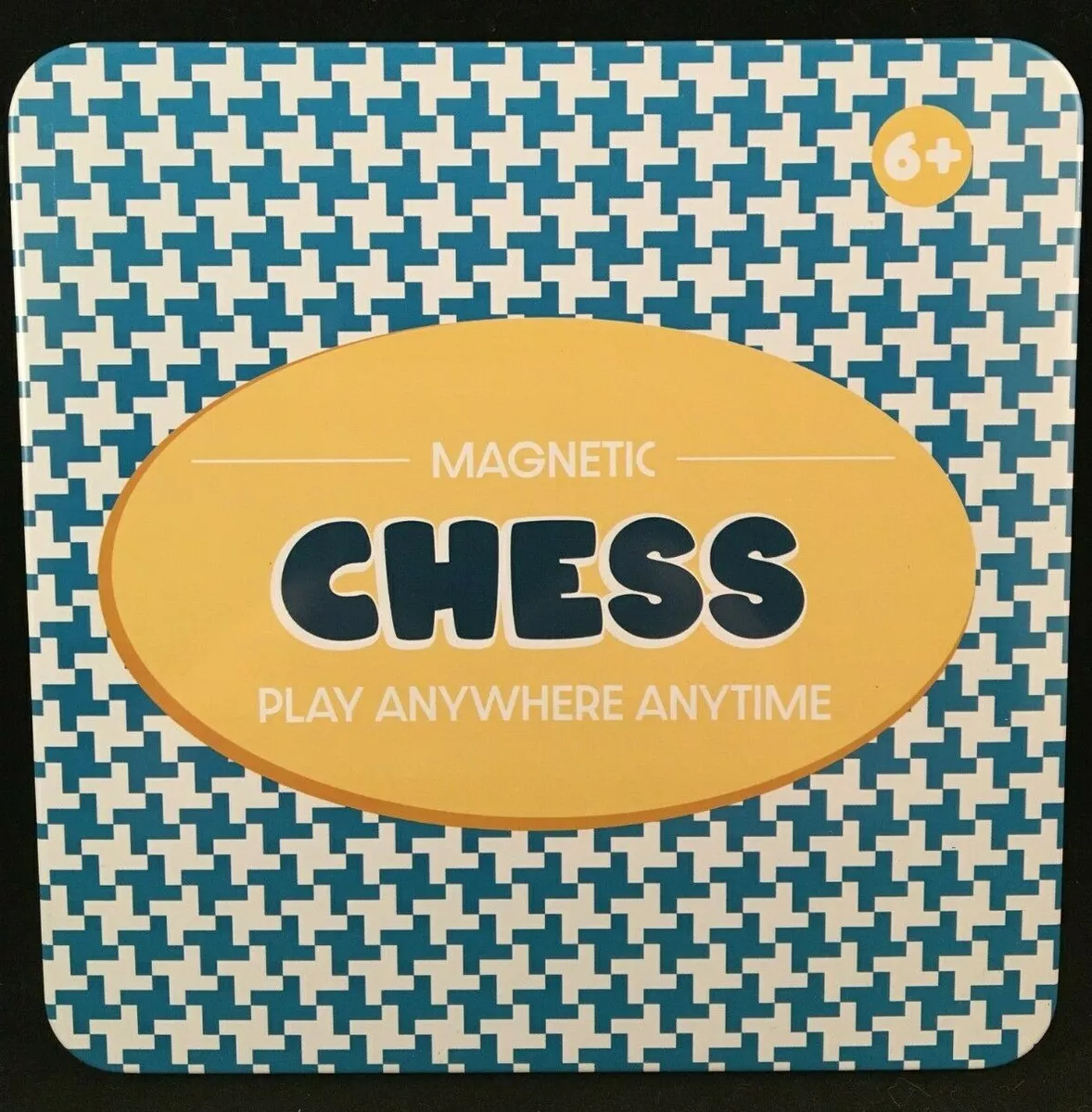 Chess - Magnetic - Game Tin - Play/Store In Tin - Play Anywhere Anytime  Games