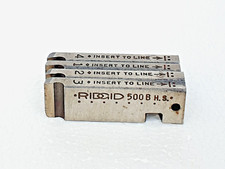 RIDGID 500B Bolt Dies 1/4"-28 NF RH High Speed Chasers For 500B Machine Die Head