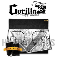 Gorilla Grow Tent ORIGINAL HEAVY DUTY 4' x 8' x 6'11"  Grow Tent + Ext