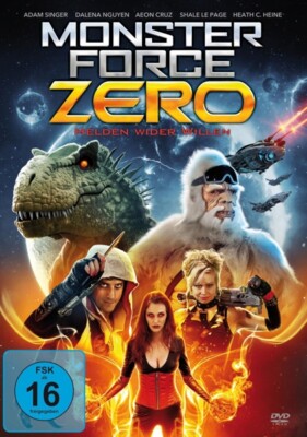 MONSTER FORCE ZERO-HELDEN WIDER WILLEN - WANG,GARRETT/CRUZ,AEON/  DVD NEU