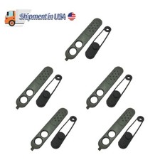 5Pcs PTT Bezel Rubber Button For Motorola CP100d DP540 DEP250 C1200 C2620 C2660