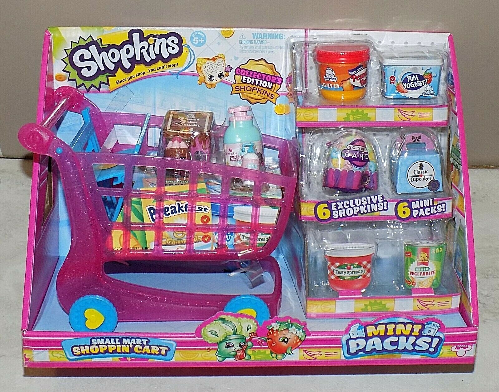 shopkins small mart shopping cart