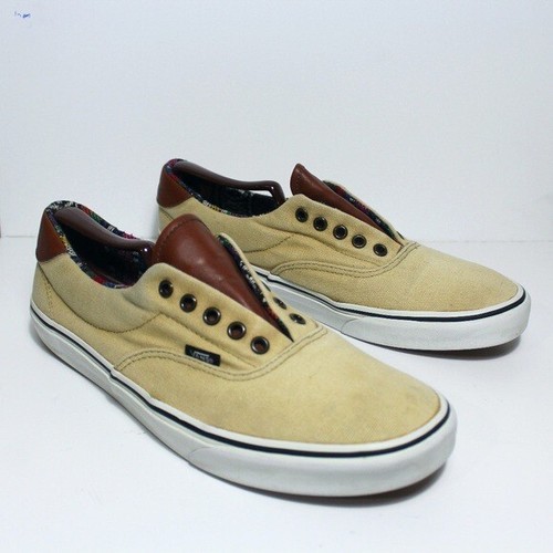 Vans Unisex Shoes Size Men 11 cream 