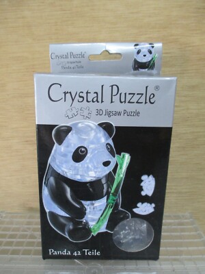 HCM 3D Crystal Puzzle: Panda 42 Teile in OVP