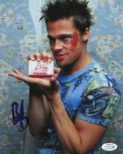 Brad Pitt Fight Club Autographed Signed 8x10 Photo ACOA COA