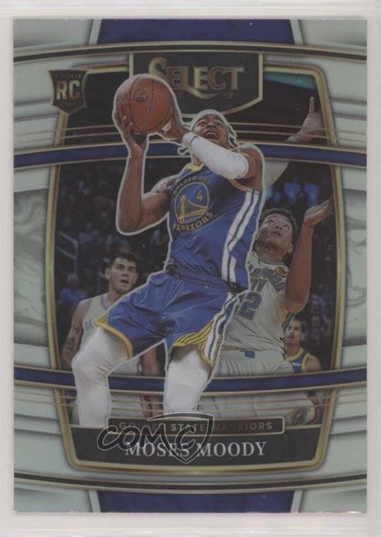 2021-22 Panini Select Concourse Silver Prizm Moses Moody #62 2l4