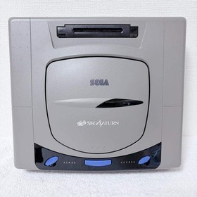 Sega Saturn HST-0004 Console Complete Set Used Tested Works Japan Model