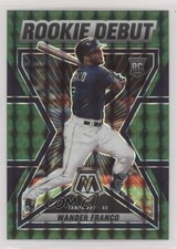2022 Panini Mosaic Rookie Debut Green Mosaic Prizm Wander Franco #RD-6 00jz