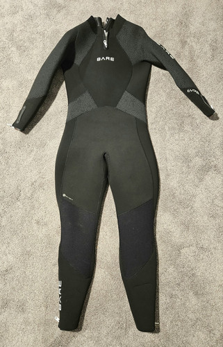 BARE Evoke Full Wetsuit, Women's Size 10, Full Length Design, Black