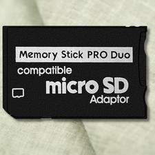 Memory Stick Pro Duo Adapter Micro SD SDHC TF Card Reader Converter Camera PSP