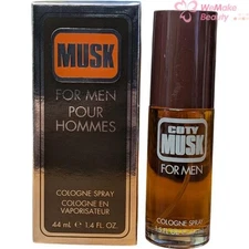 Musk by Coty for Men 1.4oz Cologne Spray New In Box