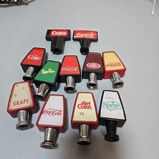 11 perillas dispensadoras de pimienta Sprite Dr con asas de fuente de Coca-Cola