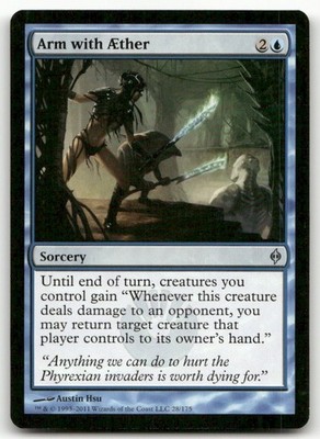 Arm with Aether #28 (NM) New Phyrexia NPH Magic MTG