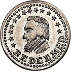 Providence Rhode Island Civil War Token Lincoln Redeemed R8 NGC MS67 Ex Hetrich