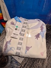 Carter Fleece Long-Sleeve Loose Fit 1-Piece Pajamas Footed Sleeper NWT Size 7