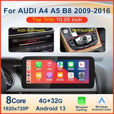 Für Audi A4 A5 B8 MMI 3G 09-16 Autoradio Android Carplay Apple Mulitmedia NAVI