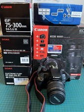 Digitalkamera Canon EOS  Set mit 3 Objektiven...