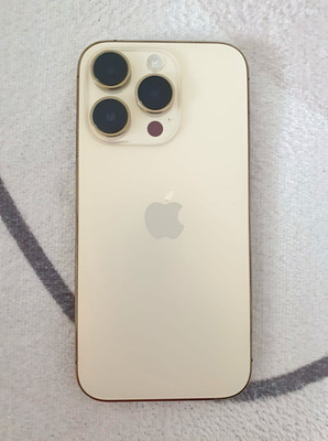 Apple iPhone 14 Pro 128GB Gold TOP ZUSTAND!! inkl. OVP + Privacy-Folie