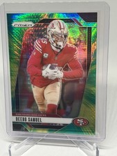 2024 Panini Prizm Green Hyper Deebo Samuel #252 49ers 70/180