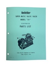 Kwik Way Model Sv Valve Grinder Parts Manual Kwik Way Model Sv Valve Grinder Parts Manual