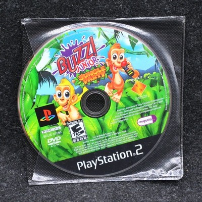 Buzz! Junior Jungle Party, PlayStation 2, DISC ONLY, NO USPS TRACKING 