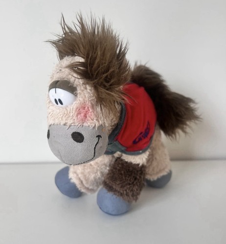 Peluche Cheval Diddl Galupy Manteau Rouge - Photo 1/4