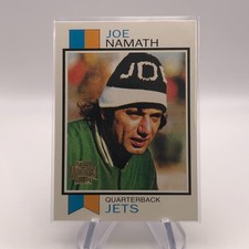 2001 Topps Archives Joe Namath #140 Rpt 1973 Design #400 NFL HOF QB