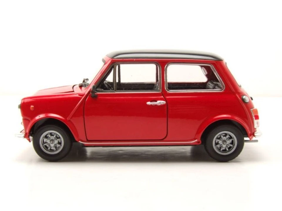 Morris Mini Cooper 1300 1974 rot Modellauto 1:24 Welly - Bild 3 von 4