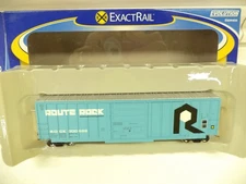 Exact Rail Ho 1604-2, Evans 5277 Box Car, Rock Island 300669