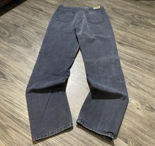 80s-90s Vintage L.L.Bean Black Distressed Denim Jeans Jeans 90s 80s Vintage