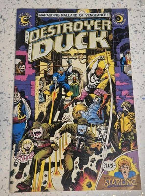 Destroyer Duck #4 Eclipse Comics