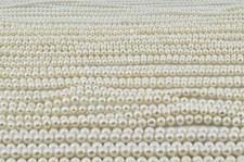 Real Natural White Freshwater Pearl Loose Bea...
