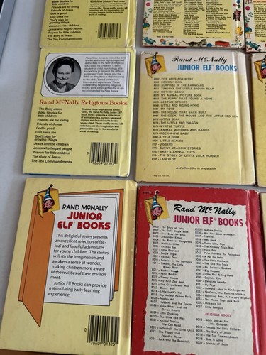 16 Rand McNally Junior Elf Book Bulk Lot Children’s Book Retro Vintage Reader - Picture 7 of 15