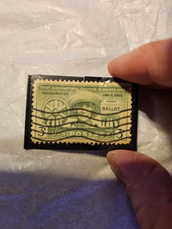 1949 First Gubernatorial Election In Puerto Rico of Luis Munoz Marin 3 cent 