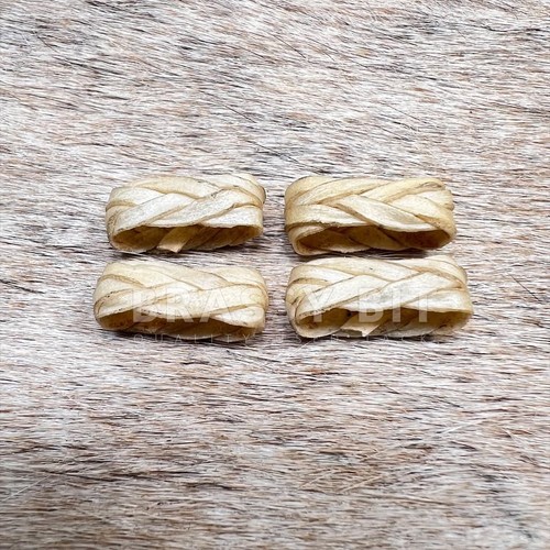 Braided Rawhide Loop Keepers